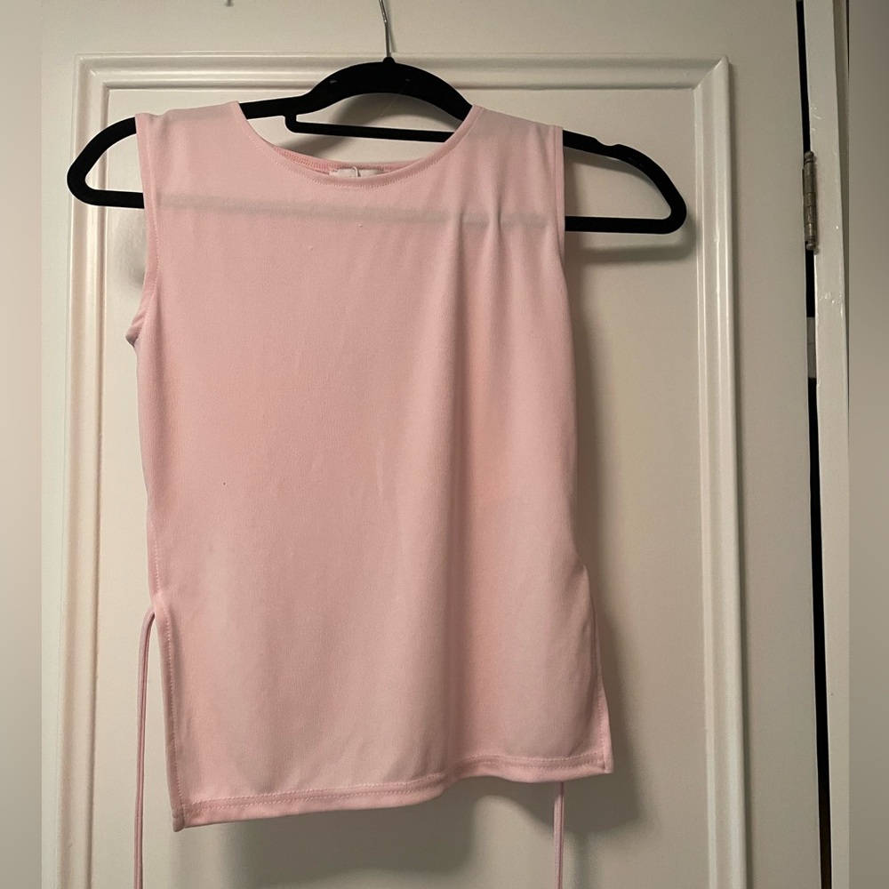 NWT Susa Musa London Gina Top in Baby Pink Medium